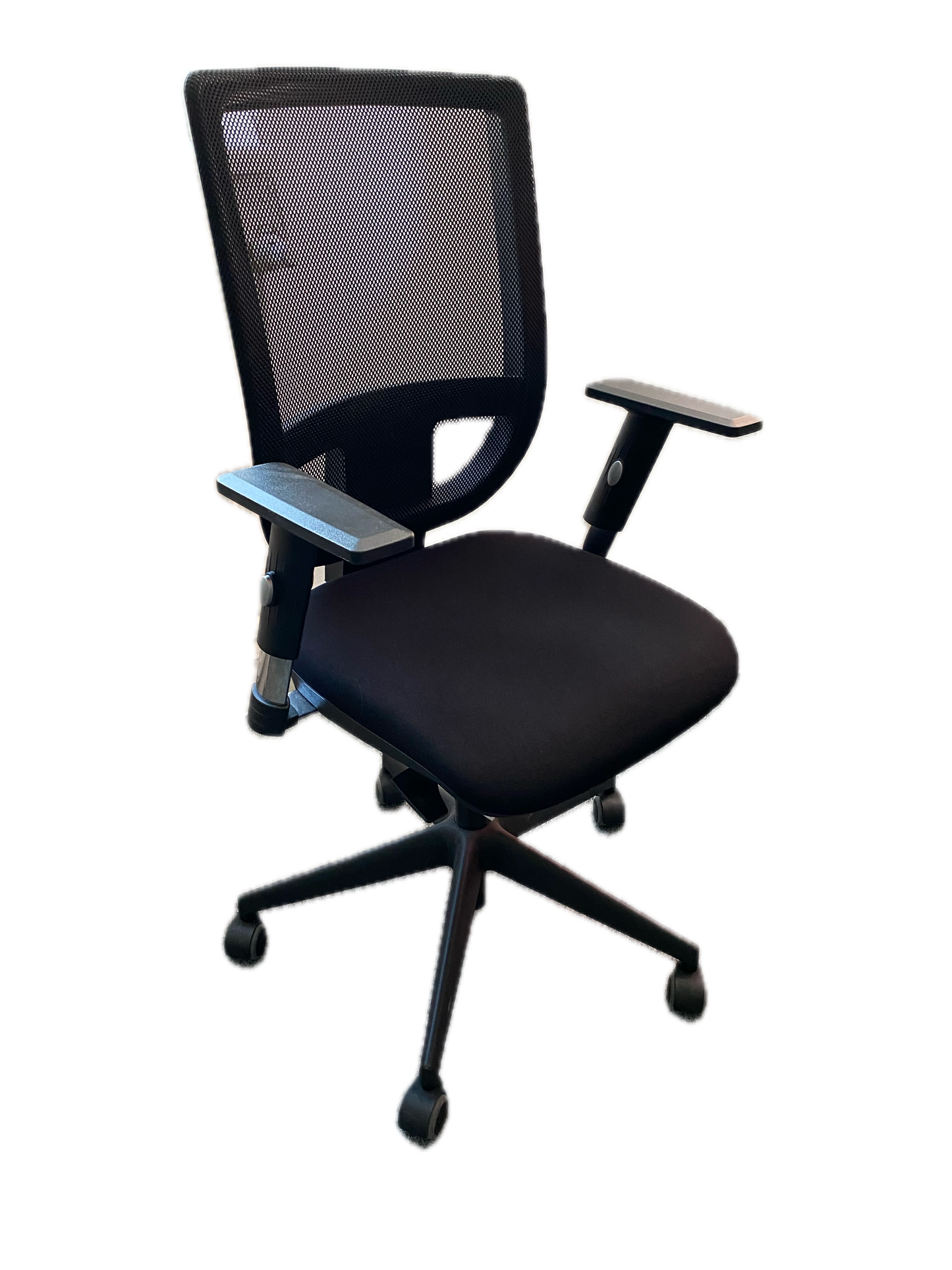 Fauteuil de bureau noir reconditionné pas cher