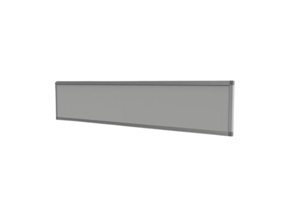 Panneau séparateur pour bench bureau reconditionné, design sobre et durable.