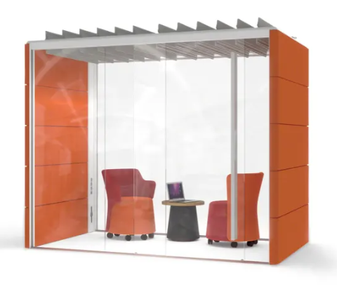 Cabine acoustique 2- 3 places OrangeBox Air 23 Violet