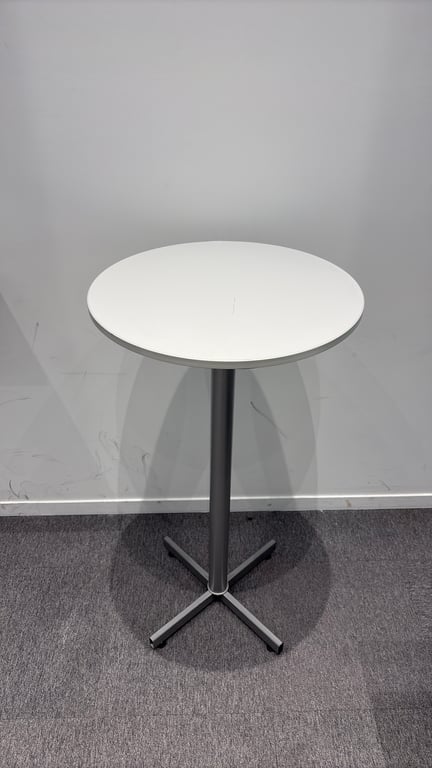 Mange-debout Ronde en Mélaminé et Métal