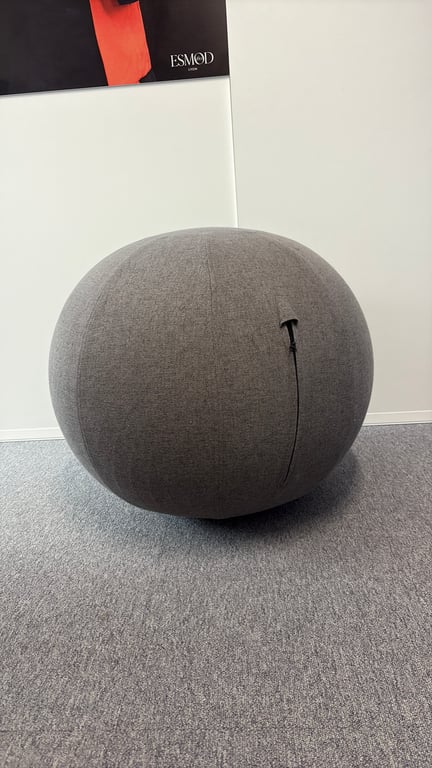 Pouf en tissu