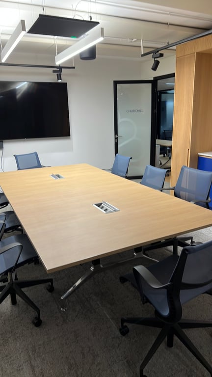 Table de réunion rectangulaire