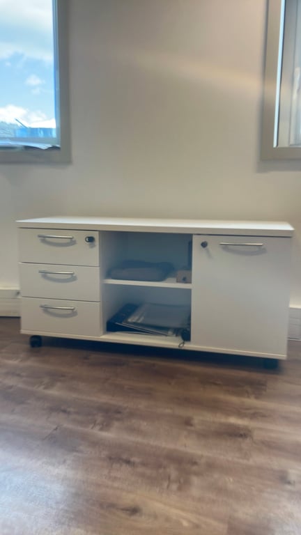 Caisson manager blanc Maro 4 tiroirs