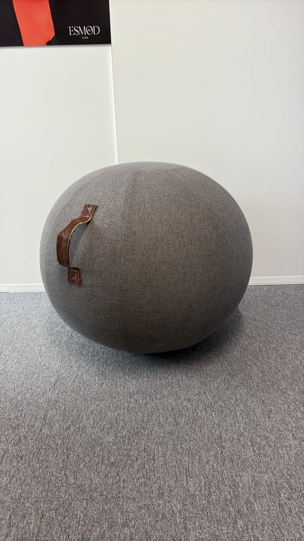Pouf en tissu