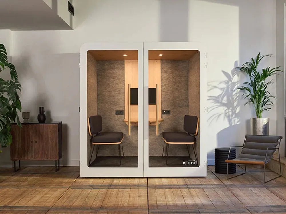 Pourquoi les cabines acoustiques reconditionnées cartonnent dans les open spaces ?