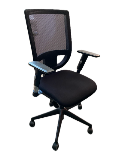 Fauteuil de bureau noir reconditionné pas cher
