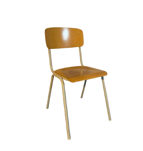 Chaise en Bois et Métal