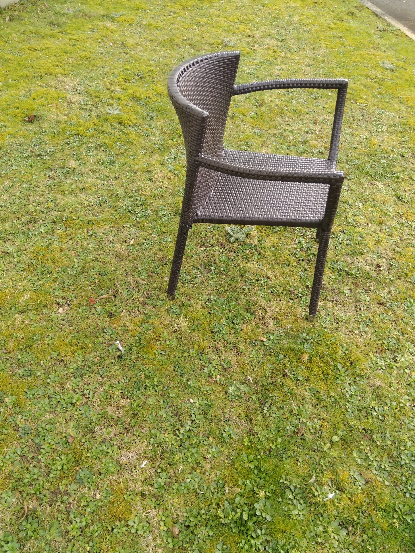 Chaise en Plastique Noir