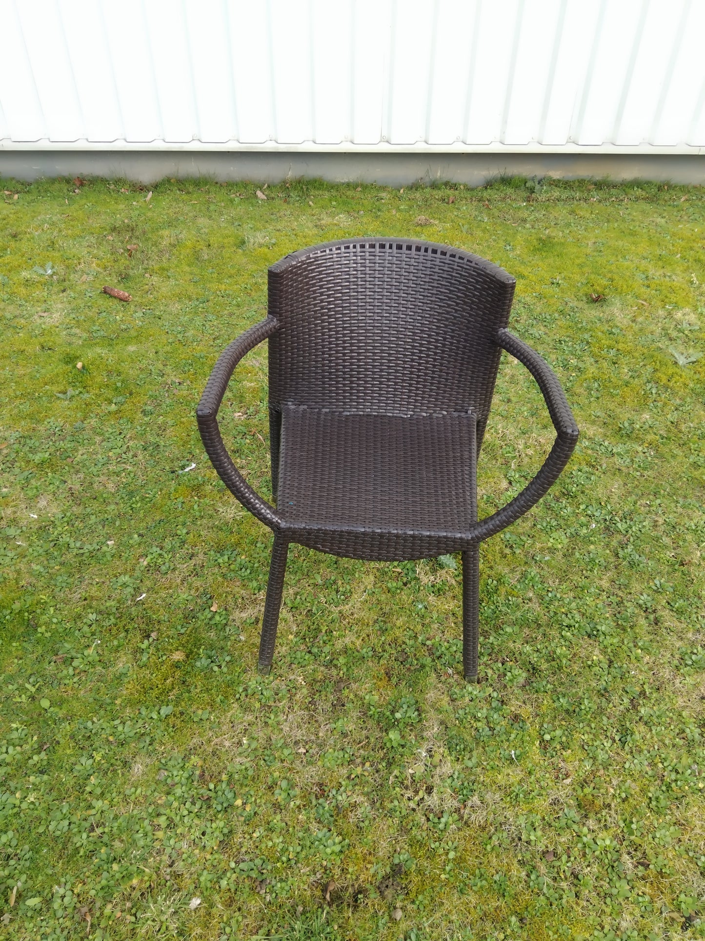 Chaise en Plastique Noir
