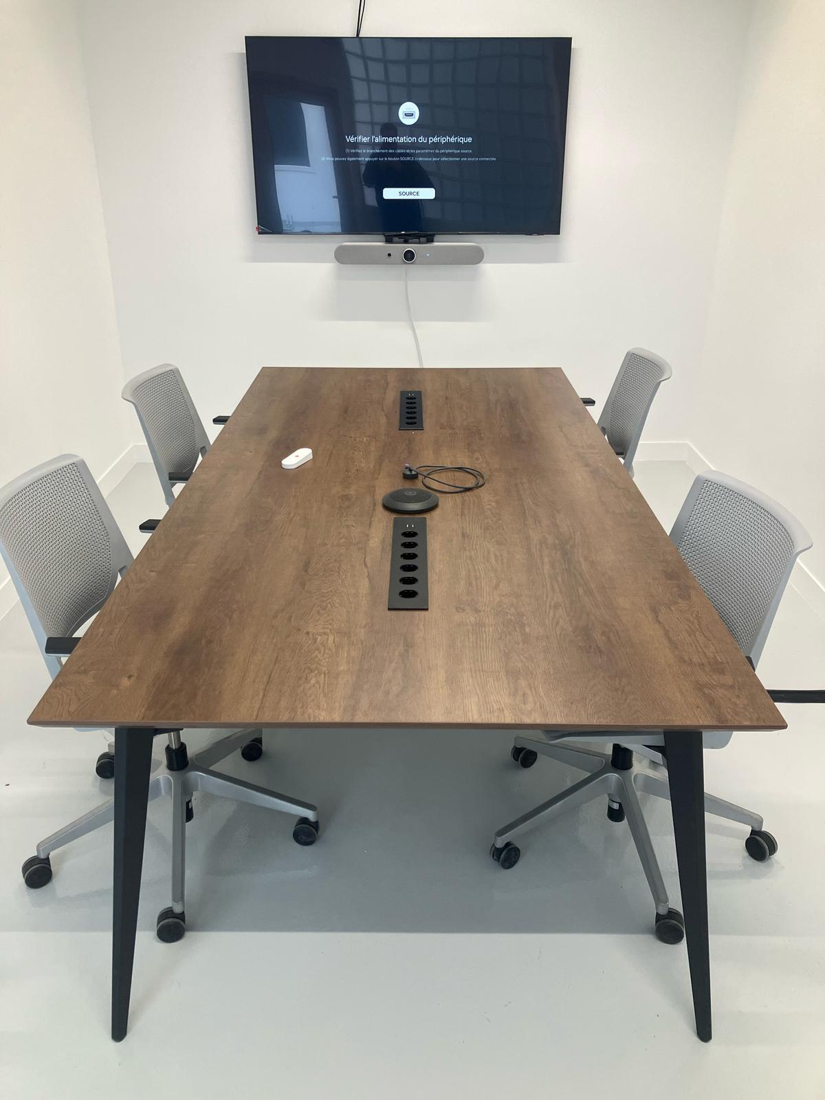 Bench 2 places L120xl120 Orex  - Plateau Bois Foncé