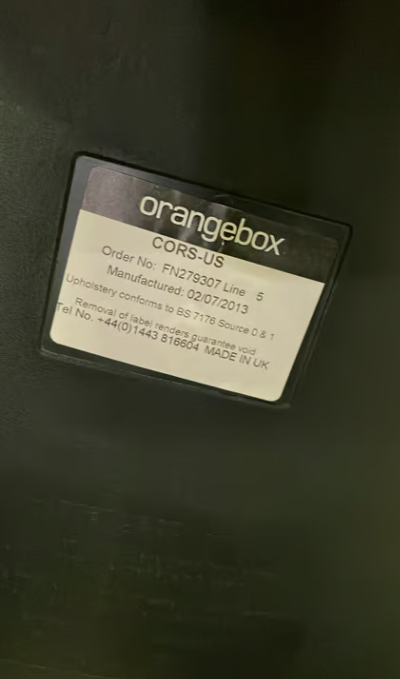 Chaise Orangebox