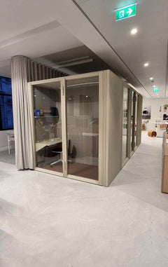 Cabine acoustique Mute Omniroom 4 personnes et solo