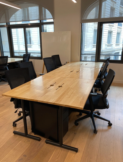 Bureau Droit 120cm en bois