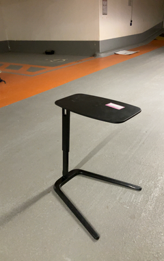 Table basse Ø50xh28 Noir