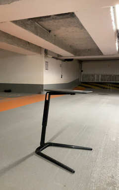 Table basse Ø50xh28 Noir