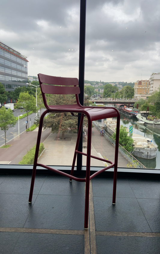 Tabouret Fermob Métal Rouge