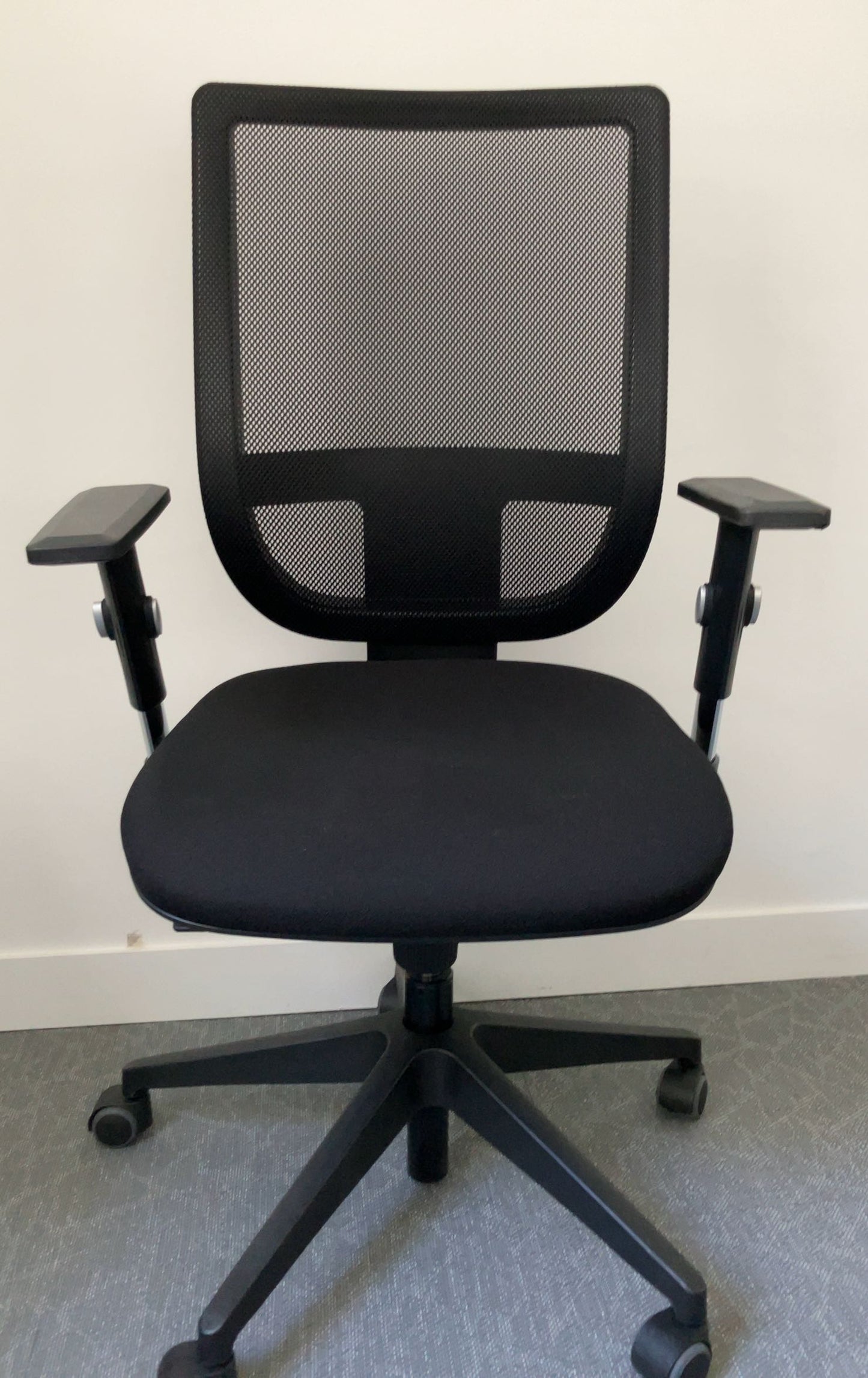 Fauteuil de Bureau Tissu Noir