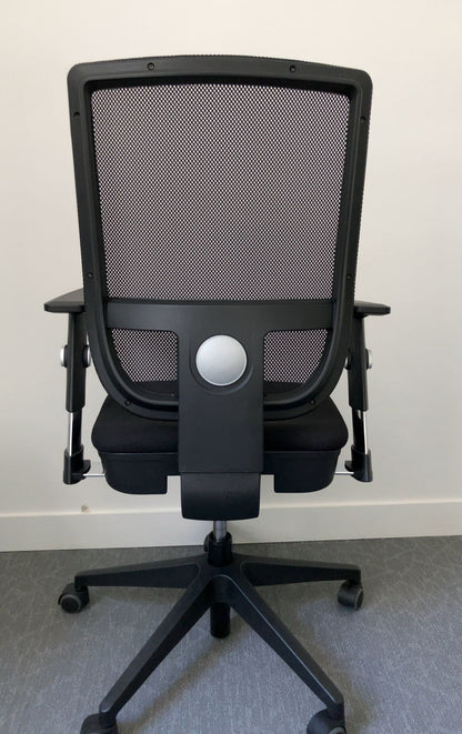 Fauteuil de Bureau Tissu Noir