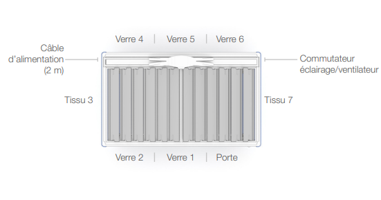 Cabine acoustique  2- 3 places OrangeBox Air 23 Violet