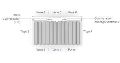 Cabine acoustique  2- 3 places OrangeBox Air 23 Violet