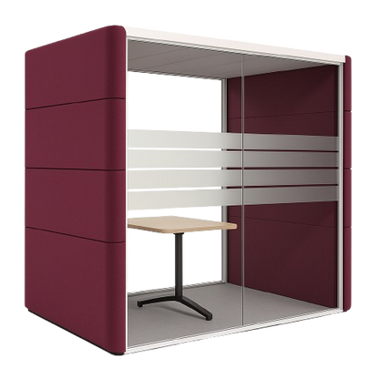 Cabine acoustique  2- 3 places OrangeBox Air 23 Violet