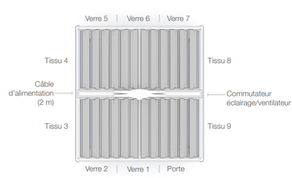 Cabine acoustique 4-5 places OrangeBox Air 25 Rouge