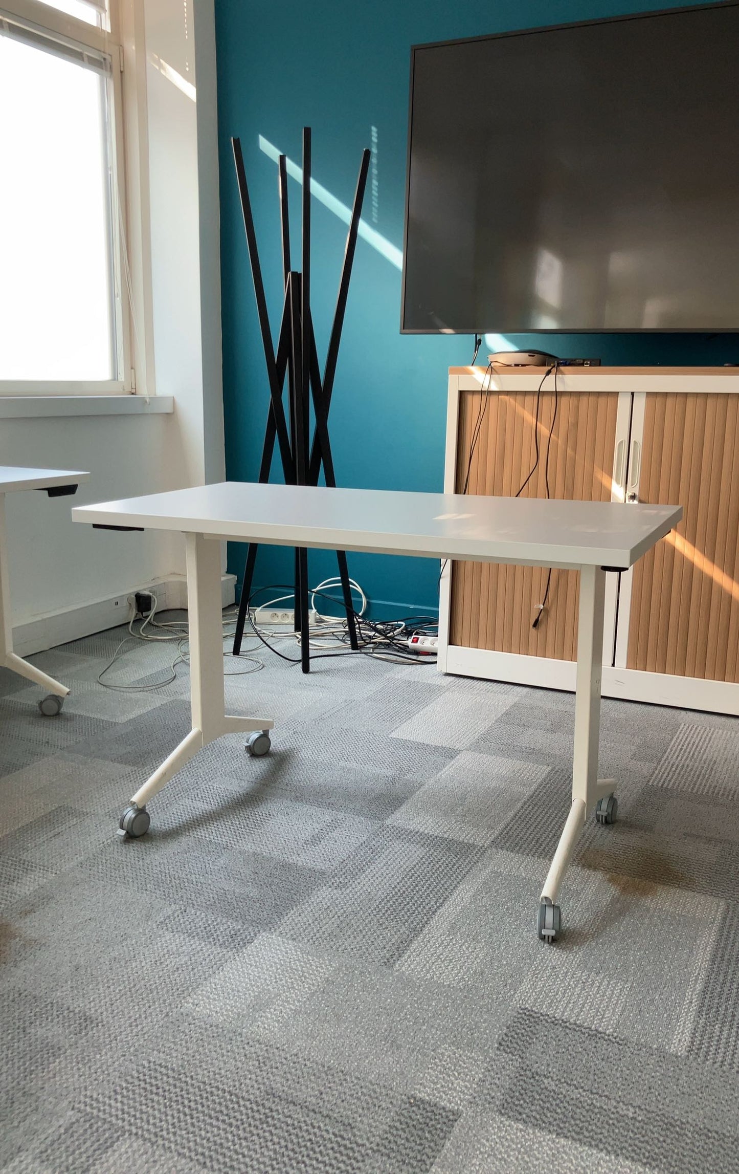 Table à roulettes