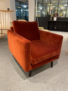 Fauteuil 89x78x86 Rouge