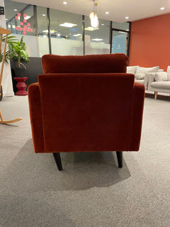Fauteuil 89x78x86 Rouge