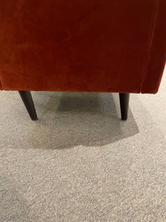 Fauteuil 89x78x86 Rouge