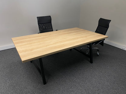 Table de Réunion 200x120x73 Matelpro Bois