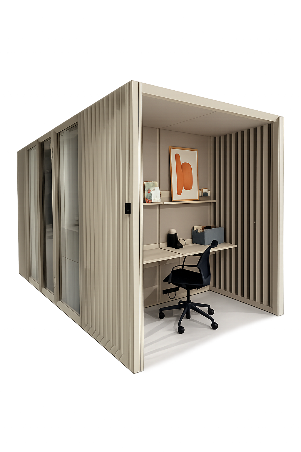 Cabine acoustique Mute Omniroom 4 personnes et solo