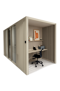 Cabine acoustique Mute Omniroom 4 personnes et solo