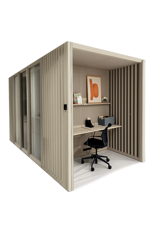 Cabine acoustique Mute Omniroom 4 personnes et solo