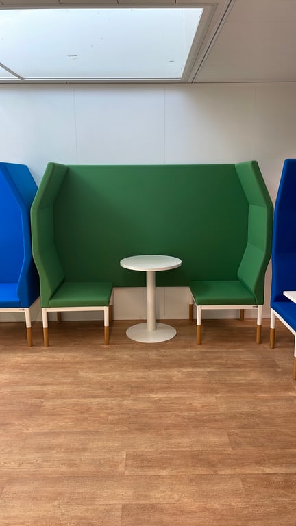 Canapé acoustique 2 places avec tablette indépendante
