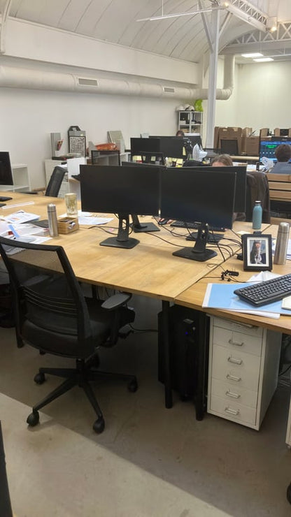 Bureau carré 120-160