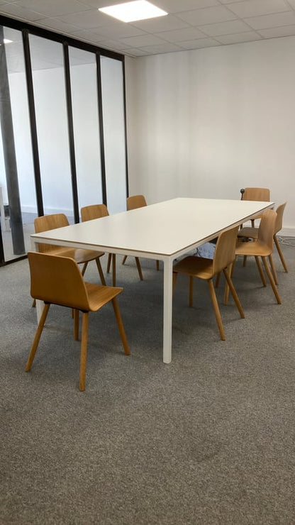 Table de réunion rectangulaire mod. 250-120