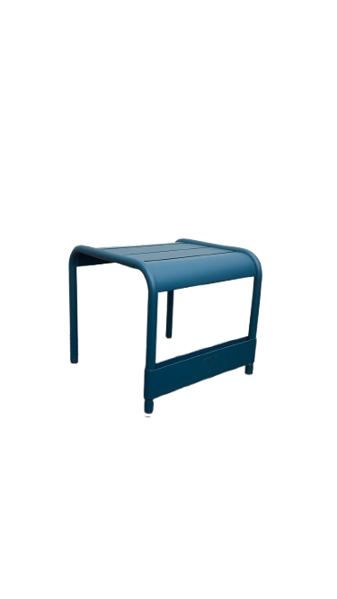 Table d'extérieur rectangulaire en métal Picton Blue