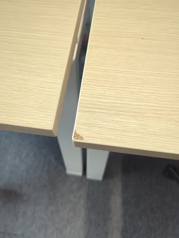Bureau multiposte deux postes