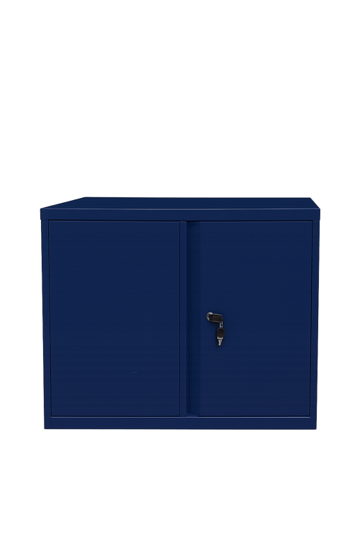 Armoire Basse en Métal avec Portes Battantes