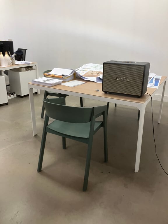 Chaise de réunion modèle Chaise chêne vert