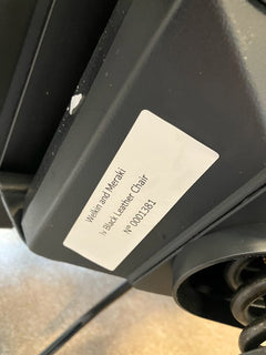 Fauteuil de bureau en simili cuir