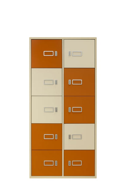 Casier 8 cases avec fermeture à code