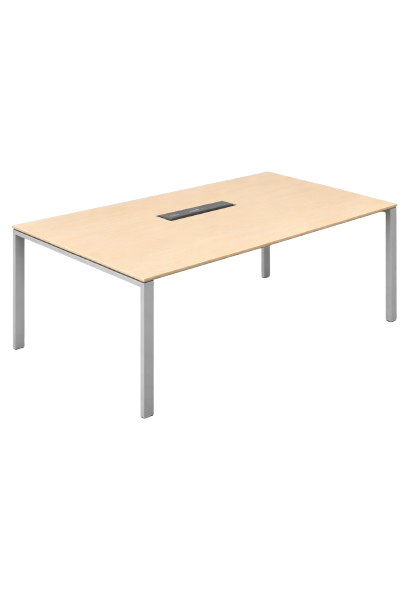 Bureau droit 160 x 80 cm avec top access et goulottes