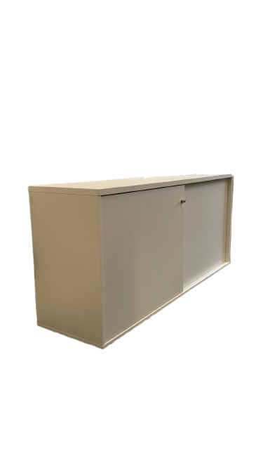 Armoire archive basse avec portes coulissantes