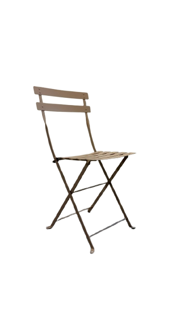 Chaise d'extérieur en métal