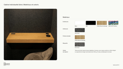 Cabine acoustique solo MEAVO Soho