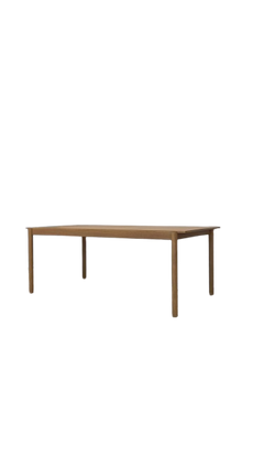 Table de réunion rectangulaire en bois