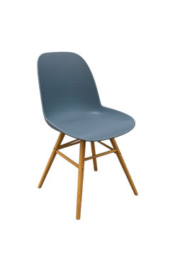 Chaise d'extérieur en métal Dark Blue