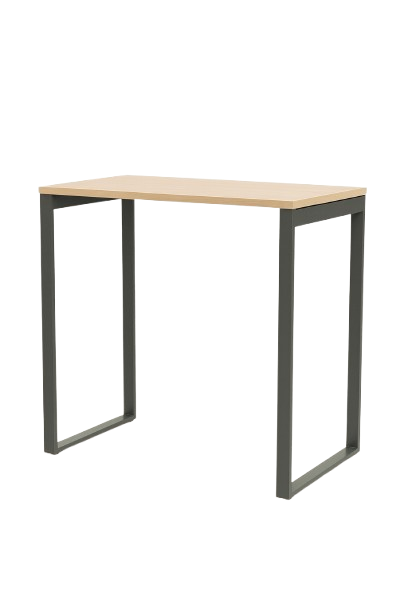 Table haute rectangulaire pour cafétéria
